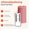 Meisterhome® 3er-Set Flammenlose LED Kerzen Rustik mit Produktbild-Vorschau 4