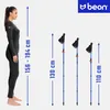 Skladacie, nastaviteľné nordic walking palice Beon Fx2, Náhľad obrázku produktu 3