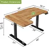 Hilodesk 150cm l-schreibtisch elektrisch höhenverstellbar Produktbild-Vorschau 7