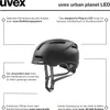 Uvex Fahrradhelm Urban Helm City Planet Nachhaltig Belüftet Produktbild-Vorschau 7