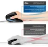 CSL - ergonomische Maus 6400 DPI - neues Modell - Vertikal Produktbild-Vorschau 5