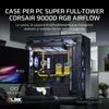 iCUE LINK 9000D Airflow  (schwarz, Tempered Glass) Produktbild-Vorschau 3