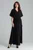 Lenitif Formelle Frauenkleider Davide L055 schwarz XL Produktbild-Vorschau 2