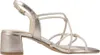 Tamaris Damen Sandalette Strass Karree Metallic Optik Produktbild-Vorschau 42