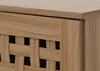Skříň HWC-N87, skříňka do obývacího pokoje, 3D proutěný Náhled obrázku produktu 11