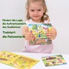 Magnetpuzzle im Dorf 25 Teile, Magnet Puzzles ab 2 Jahren, Produktbild-Vorschau 6