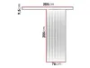 Posuvné interiérové dveře MIDLAND - 70 cm, dub kraft / Náhled obrázku produktu 2