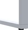 vidaXL Tavolo da pranzo da giardino grigio 140 x 80 x 75 cm Anteprima dell’immagine prodotto 8