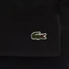 A close-up of a black backpack with the Lacoste logo. Anteprima dell’immagine prodotto