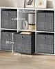 SONGMICS Ordnungsboxen, 6er Set, aus Vliesstoff mit Griff, Produktbild-Vorschau 5