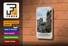 Blechschild Reise 12x18cm Bukarest Rumänien Hauptstadt Produktbild-Vorschau 3