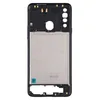 Cadre central pour Samsung Galaxy A20s, noir - Pièce de Voir les images du produit 3