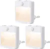 3 Stück LED Nachtlicht Steckdose Dimmbar Warmweiß mit Produktbild-Vorschau 1