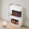 KAMINIO Chimenea eléctrica HENRI: Chimenea eléctrica con Vista previa de la imagen del producto 6