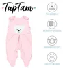 TupTam Baby Mädchen Strampler mit Fuß 3er Pack, Farbe: Produktbild-Vorschau 2