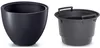 Prosperplast Blumentopf Sevilla - Kunststoff - Anthrazit - Produktbild-Vorschau 2