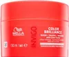 A red jar of Wella Professionals Invigo Color Brilliance Mask with Lime Caviar. Náhled obrázku produktu