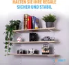 BOOMET Regalträger für Wandschienen · Länge: 30cm Menge: 10 Produktbild-Vorschau 5