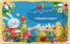 vianmo Blechschild 12x18 cm Ostergrüße TÖNISVORST Ostern Produktbild-Vorschau 1
