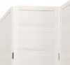 vidaXL Séparation de pièce 5 pièces blanc bois massif Voir les images du produit 6