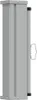 A close-up, studio shot of a gray retractable side awning, shown in its retracted state. Produktbild-Vorschau