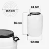 Garronda 120L avec robinet et anneau de pression Fût à col Voir les images du produit 2