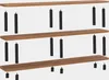 Skye Decor, Raca - Black, Bücherregale, Schwarz, 150 x 74,9 Produktbild-Vorschau 4