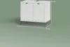 Waschtischunterschrank  Livinity ATERNO Weiß 70 x 63 cm mit Produktbild-Vorschau 3