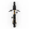 A top-down view of a yellow and black electric fatbike on a white background. Produktbild-Vorschau