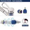 HOMELODY Wasserhahn Küche/Bad Gebürsteter Oberfläche Produktbild-Vorschau 9