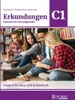 Four young adults are sitting on the floor in a library, looking at books and a laptop. Voir les images du produit