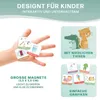 Tagesplaner Kinder - Montessori Magnettafel mit 160 Magnete Produktbild-Vorschau 6