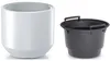 Prosperplast Pflanztopf Sevilla - Kunststoff - weis - D39 Produktbild-Vorschau 4