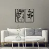 Wallity, Flower- SKL2481, Schwarz, Sonstige Produktbild-Vorschau 3