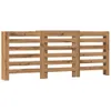 vidaXL Obloženie radiátora Artisan dub 205x21,5x83,5 cm Náhľad obrázku produktu 1