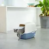 ROTHO Bailey Hooded litter box Blue  White Anteprima dell’immagine prodotto 9