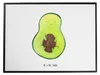 Mr. & Mrs. Panda Schreibunterlage Avocado Kern - Weiß - Produktbild-Vorschau 1