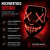 LED Purge Maske rot – steuerbare Horror Leuchtmaske – Produktbild-Vorschau 3