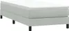 vidaXL Boxspringbett ohne Matratze Hellgrau 100x220 cm Samt Produktbild-Vorschau 1