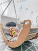 Kuscheldecke für Holzschaukel Sweet Grau 106×55×4cm | Produktbild-Vorschau 5
