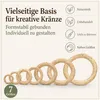 Strohkranz natur sieben Größen Kranzrohling Strohring Produktbild-Vorschau 6