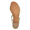 MARCO TOZZI Damen Sandale Textil Sandalette Metallic Produktbild-Vorschau 5