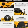 Detský traktor COSTWAY 12 V s elektrickou zadnou lopatou, Náhľad obrázku produktu 3
