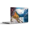 MuchoWow® Laptop Aufkleber Sticker Cover Berge - See - Weg Produktbild-Vorschau 1