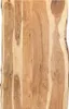 vidaXL Tischplatte Massivholz Akazie 100x(50-60)x3,8 cm Produktbild-Vorschau 7