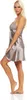 Damen kurzes Satin Negligé Nachtkleid Reizwäsche mit Produktbild-Vorschau 2