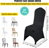 VEVOR 50 pcs Housses de chaises en polyester et Élasthanne Voir les images du produit 12
