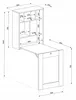 Vouwbare bureau, hangend model, TILT, ARTISAN eikenhout / Productafbeelding-voorbeeld 3