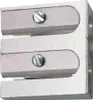 Herlitz Doppelanspitzer Metall Keilform 2 Durchmesser Voir les images du produit 1