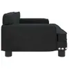 Letto per cani in velluto nero 70x45x30 cm Anteprima dell’immagine prodotto 4
